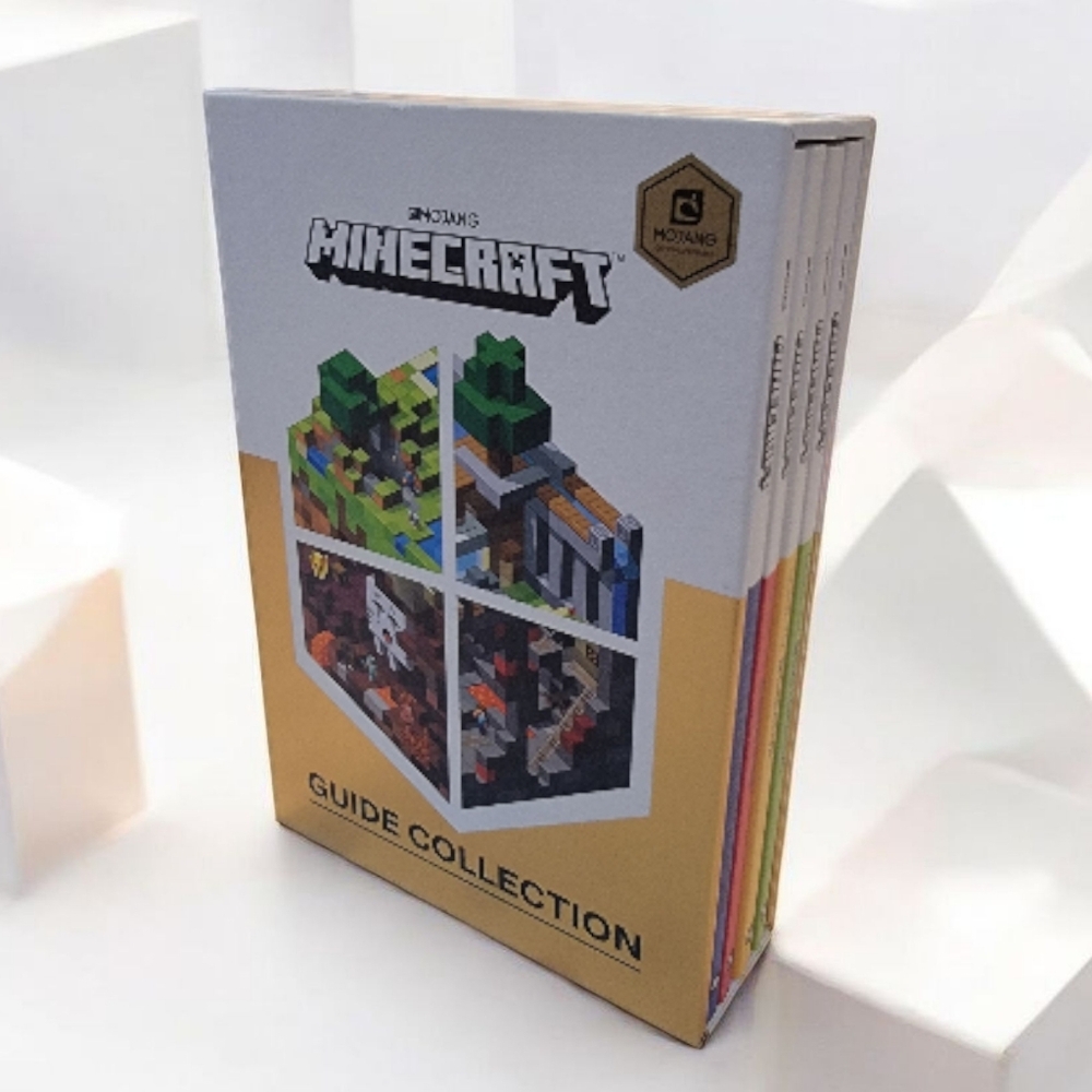 MINECRAFT Guide Collection Boxed 4 Book Set Mojang